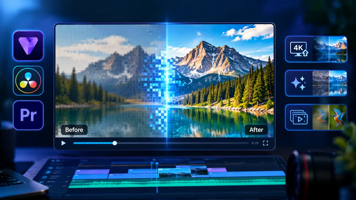 AI Video Upscaling Tools: Costs, Quality & Hardware article cover image
