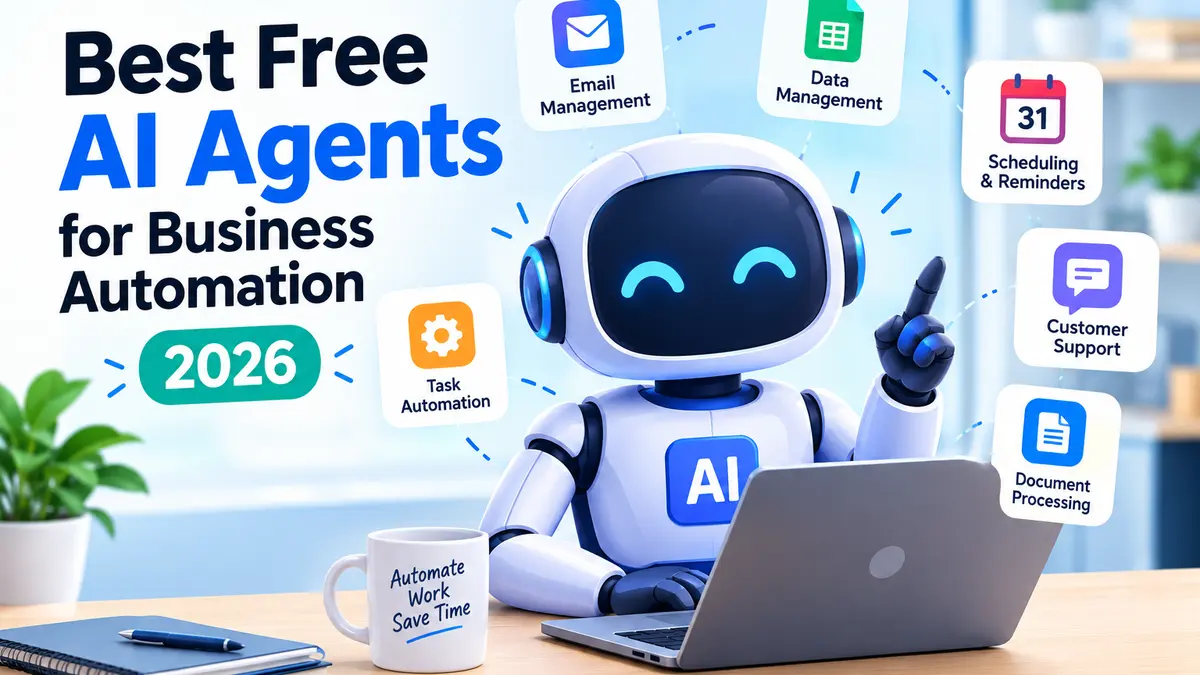 Free AI Agents for Business Automation: Costs and Limits article cover image