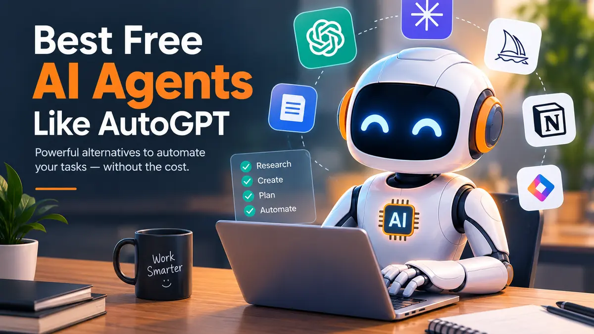 Free AI Agents Like AutoGPT: What's Actually Free in 2026 article cover image