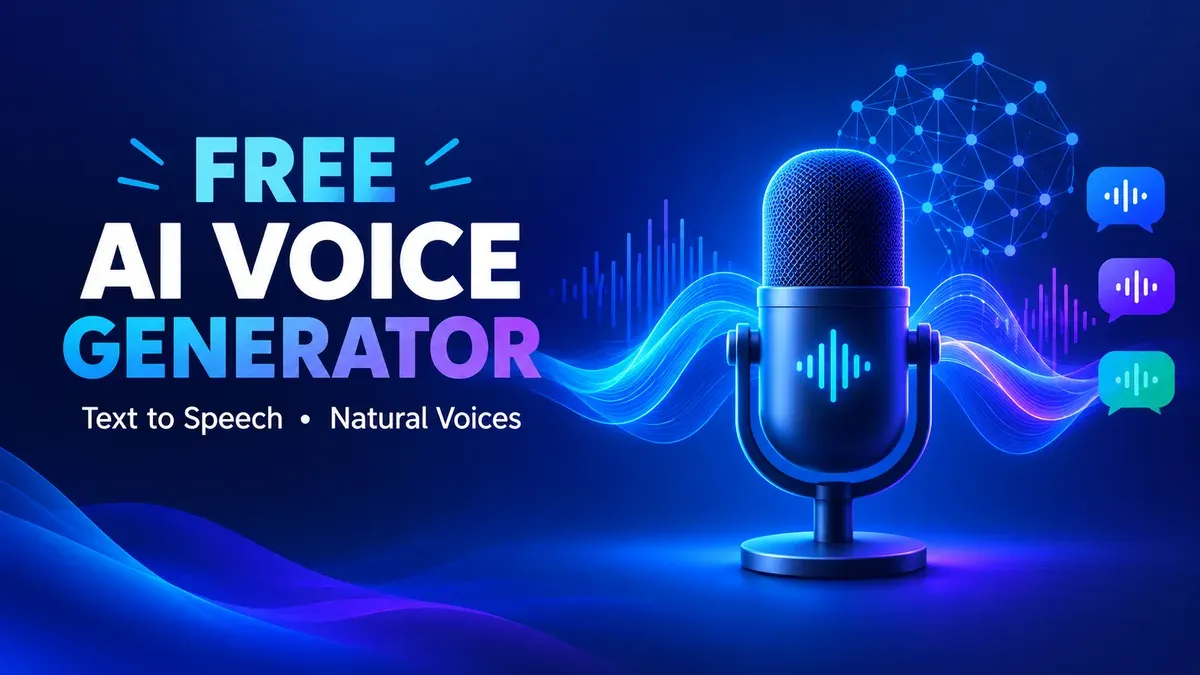 Free AI Voice Generator: What You Actually Get for Free article cover image
