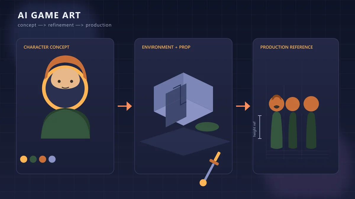 How to Make AI Game Art & Concept Art 2026 article cover image