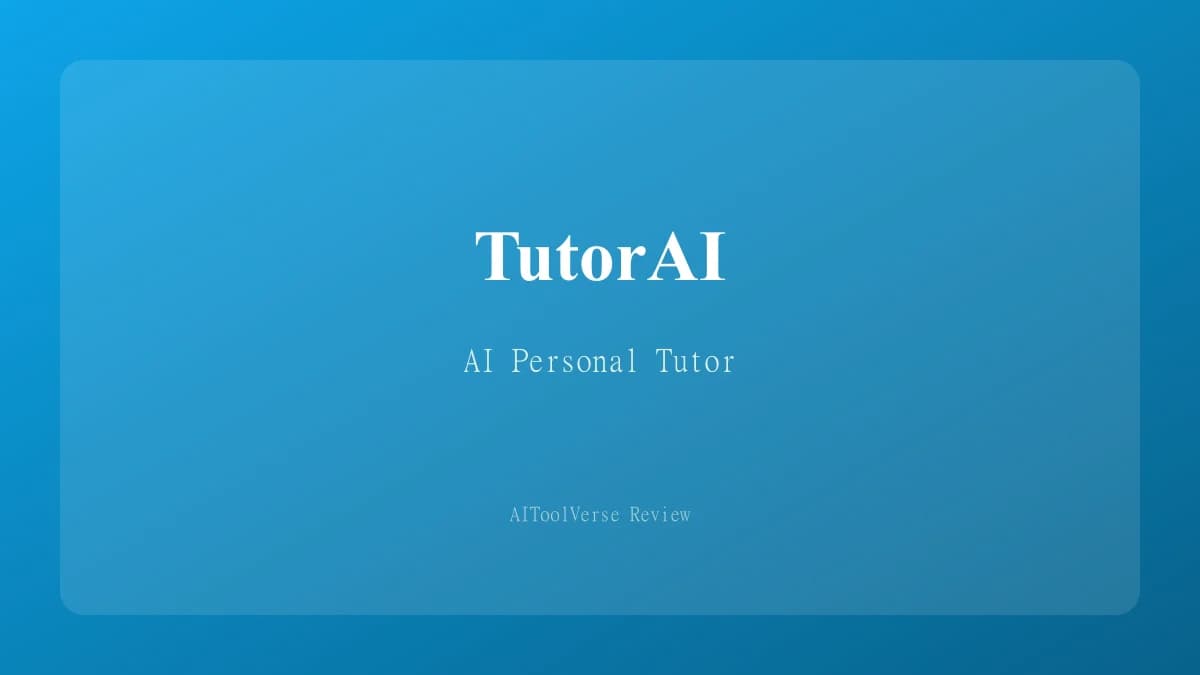TutorAI platform generating a personalized course with lessons, quizzes, and flashcards on a learning topic